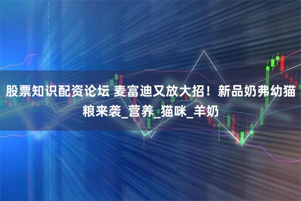 股票知识配资论坛 麦富迪又放大招！新品奶弗幼猫粮来袭_营养_猫咪_羊奶